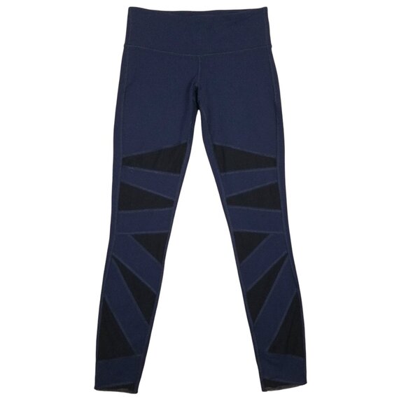 Lululemon Tech Mesh Tight Inkwell/Black Sz 6 - Picture 1 of 8